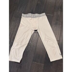 Nike pro boys extra-large white like new condition‎